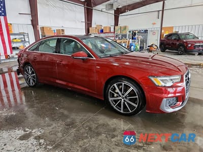 Czwarte zdjęcie samochodu z boku: 2024 AUDI A6 PREMIUM PLUS VIN:WAUL2BF25RN062731 - miniatura