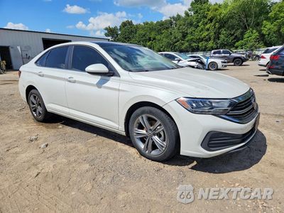 Czwarte zdjęcie samochodu z boku: 2024 VOLKSWAGEN JETTA SE VIN:3VW7M7BU7RM019647 - miniatura