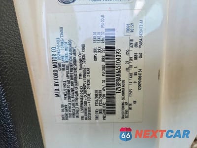Zdjęcie 12 z 12 samochodu: 2010 FORD MUSTANG VIN:1ZVBP8AN6A5104393 - miniatura