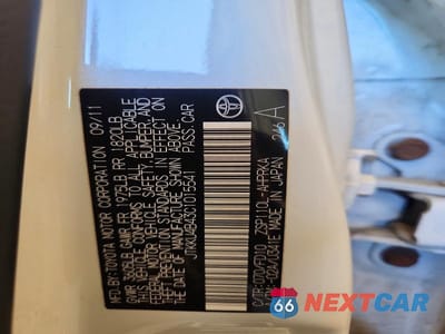 Zdjęcie 12 z 12 samochodu: 2012 SCION XD RELEASE SERIES 4.0 VIN:JTKKU4B43C1015541 - miniatura