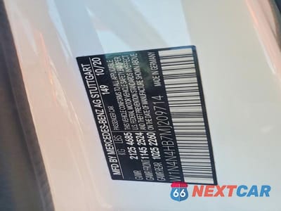 Zdjęcie 12 z 12 samochodu: 2021 MERCEDES-BENZ GLA 250 4MATIC VIN:W1N4N4HB7MJ209714 - miniatura