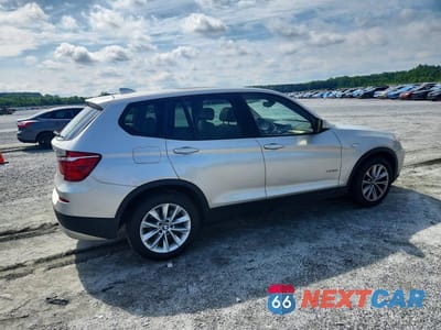 Trzecie zdjęcie samochodu z tyłu: 2014 BMW X3 XDRIVE28I VIN:5UXWX9C55E0D31408 - miniatura