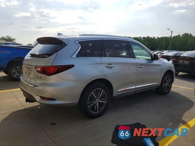 Trzecie zdjęcie samochodu z tyłu: 2016 INFINITI QX60 VIN:5N1AL0MM7GC509385 - miniatura