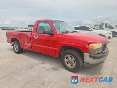 Czwarte zdjęcie samochodu z boku: 2002 GMC NEW SIERRA C1500 VIN:1GTEC14W22Z327757 - miniatura