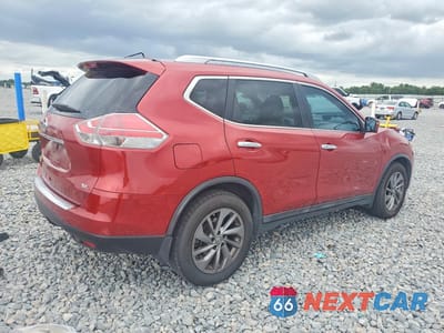 Trzecie zdjęcie samochodu z tyłu: 2016 NISSAN ROGUE SL VIN:5N1AT2MT6GC741818 - miniatura