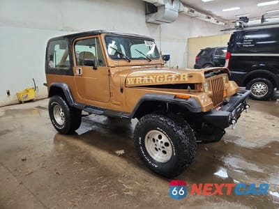 Czwarte zdjęcie samochodu z boku: 1987 JEEP WRANGLER SPORT VIN:2BCCV8138HB524692 - miniatura
