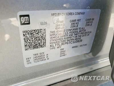 Zdjęcie 13 z 13 samochodu: 2026 CHEVROLET TRAX 2RS VIN:KL77LJEP6TC110939 - miniatura