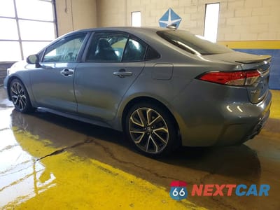 Drugie zdjęcie samochodu z przodu: 2020 TOYOTA COROLLA SE VIN:5YFS4RCE6LP022278 - miniatura