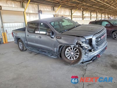 Czwarte zdjęcie samochodu z boku: 2019 GMC SIERRA K1500 AT4 VIN:1GTP9EEL7KZ172240 - miniatura
