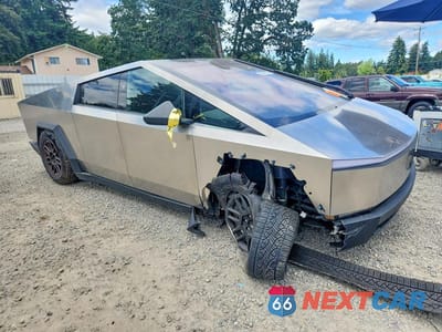 Czwarte zdjęcie samochodu z boku: 2025 TESLA CYBERTRUCK VIN:7G2CEHED7SA080047 - miniatura