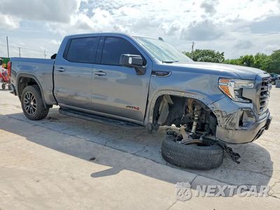 Czwarte zdjęcie samochodu z boku: 2021 GMC SIERRA K1500 AT4 VIN:1GTP9EEL8MZ331267 - miniatura