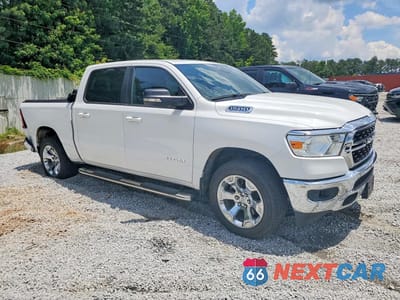 Czwarte zdjęcie samochodu z boku: 2022 RAM 1500 BIG HORN VIN:1C6SRFFT0NN363161 - miniatura