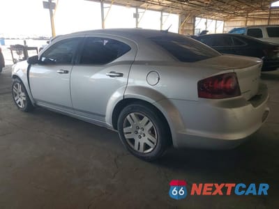 Drugie zdjęcie samochodu z przodu: 2012 DODGE AVENGER SE VIN:1C3CDZAB2CN154341 - miniatura