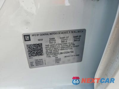 Zdjęcie 12 z 12 samochodu: 2019 GMC SIERRA K1500 AT4 VIN:3GTP9EEL0KG126796 - miniatura