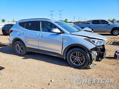 Czwarte zdjęcie samochodu z boku: 2018 HYUNDAI SANTA FE SPORT 2.4L VIN:5XYZUDLB0JG538077 - miniatura