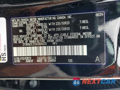 Zdjęcie 12 z 12 samochodu: 2025 LEXUS NX 350 F SPORT HANDLING VIN:2T2KGCEZ5SC064035 - miniatura