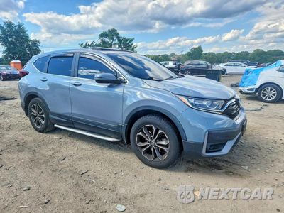 Czwarte zdjęcie samochodu z boku: 2021 HONDA CR-V EX VIN:7FARW2H51ME003986 - miniatura