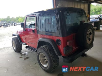Drugie zdjęcie samochodu z przodu: 2000 JEEP WRANGLER / TJ SE VIN:1J4FA29P6YP735131 - miniatura