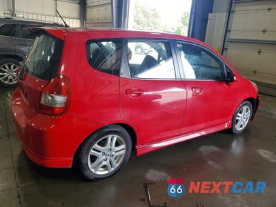 Trzecie zdjęcie samochodu z tyłu: 2007 HONDA FIT S VIN:JHMGD38667S013037 - miniatura