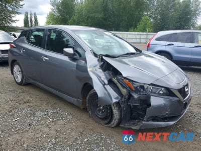 Czwarte zdjęcie samochodu z boku: 2020 NISSAN LEAF S VIN:1N4AZ1BP5LC310034 - miniatura