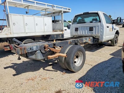 Trzecie zdjęcie samochodu z tyłu: 2007 DODGE RAM 3500 ST VIN:3D6WG46D07G780847 - miniatura