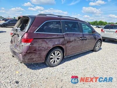 Trzecie zdjęcie samochodu z tyłu: 2014 HONDA ODYSSEY EX VIN:5FNRL5H48EB021707 - miniatura