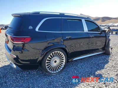 Trzecie zdjęcie samochodu z tyłu: 2021 MERCEDES-BENZ GLS MERCEDES-MAYBACH GLS600 4M VIN:4JGFF8HB9MA525101 - miniatura
