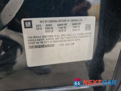 Zdjęcie 12 z 12 samochodu: 2014 CADILLAC XTS VIN:2G61U5S36E9285509 - miniatura