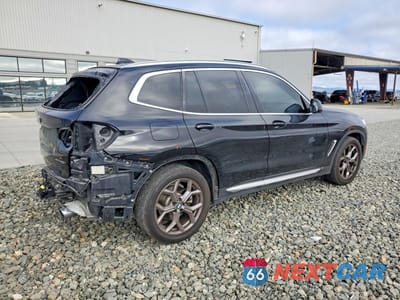 Trzecie zdjęcie samochodu z tyłu: 2021 BMW X3 XDRIVE30I VIN:5UXTY5C0XM9G84590 - miniatura