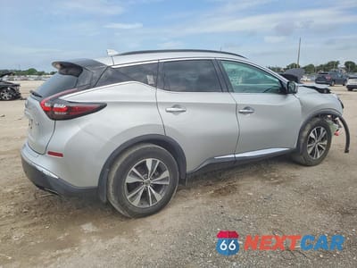 Trzecie zdjęcie samochodu z tyłu: 2022 NISSAN MURANO SV VIN:5N1AZ2BJ4NC115889 - miniatura