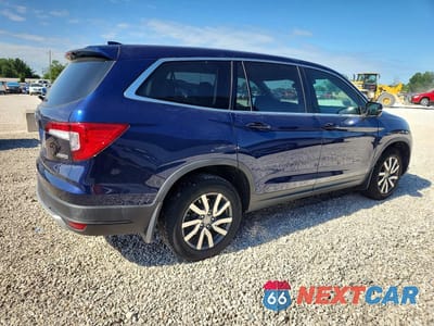 Trzecie zdjęcie samochodu z tyłu: 2020 HONDA PILOT EX VIN:5FNYF6H39LB043549 - miniatura