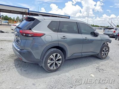 Trzecie zdjęcie samochodu z tyłu: 2021 NISSAN ROGUE SV VIN:5N1AT3BBXMC698564 - miniatura