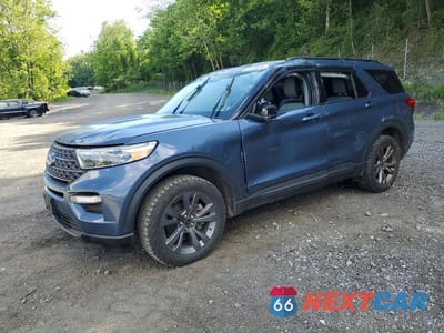 2021 FORD EXPLORER XLT 1FMSK8DH0MGC29272 - główne zdjęcie licytacji z USA - miniatura