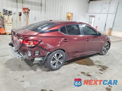 Trzecie zdjęcie samochodu z tyłu: 2023 NISSAN SENTRA SV VIN:3N1AB8CV1PY223719 - miniatura
