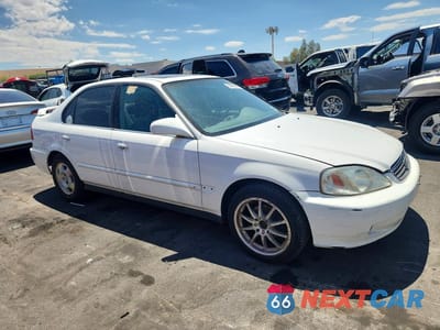 Czwarte zdjęcie samochodu z boku: 1999 HONDA CIVIC EX VIN:1HGEJ8641XL037919 - miniatura
