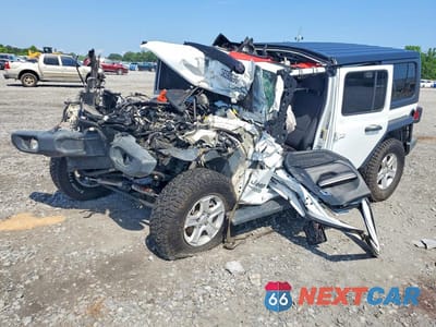 2021 JEEP WRANGLER UNLIMITED SPORT 1C4HJXDG2MW551744 - główne zdjęcie licytacji z USA - miniatura