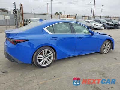Trzecie zdjęcie samochodu z tyłu: 2021 LEXUS IS 300 VIN:JTHCA1D24M5112965 - miniatura