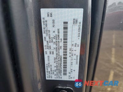 Zdjęcie 13 z 13 samochodu: 2023 FORD F150 SUPERCREW VIN:1FTEW1CP5PKG08923 - miniatura