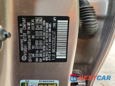 Zdjęcie 13 z 13 samochodu: 2013 HYUNDAI TUCSON LIMITED VIN:KM8JUCAC3DU621147 - miniatura