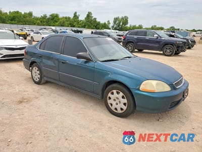 Czwarte zdjęcie samochodu z boku: 1998 HONDA CIVIC LX VIN:2HGEJ667XWH540181 - miniatura