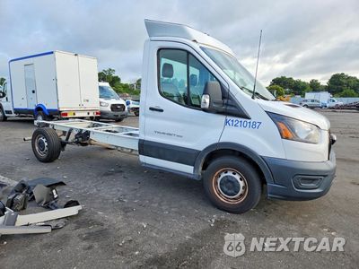 Czwarte zdjęcie samochodu z boku: 2021 FORD TRANSIT T-350 VIN:1FDBW5Z83MKA84303 - miniatura