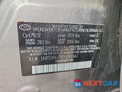 Zdjęcie 12 z 12 samochodu: 2018 HYUNDAI ELANTRA SEL VIN:5NPD84LF9JH283861 - miniatura