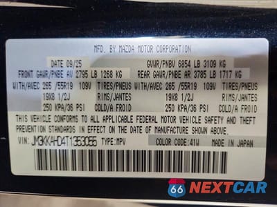 Zdjęcie 13 z 13 samochodu: 2026 MAZDA CX-90 SELECT VIN:JM3KKAHD4T1353055 - miniatura