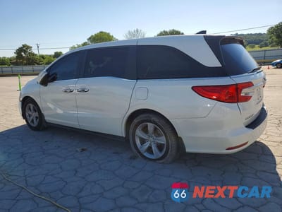 Drugie zdjęcie samochodu z przodu: 2018 HONDA ODYSSEY EX VIN:5FNRL6H57JB101606 - miniatura