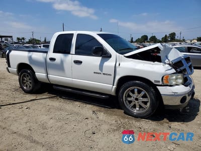 Czwarte zdjęcie samochodu z boku: 2005 DODGE RAM 1500 ST VIN:1D7HA18DX5J530979 - miniatura
