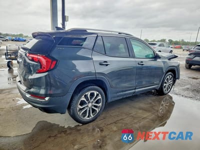 Trzecie zdjęcie samochodu z tyłu: 2018 GMC TERRAIN SLT VIN:3GKALPEX6JL201596 - miniatura