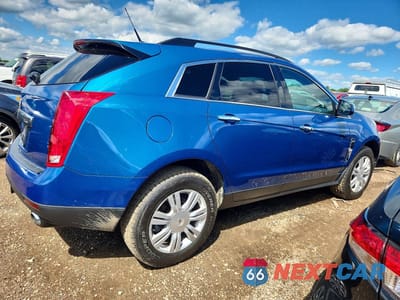 Trzecie zdjęcie samochodu z tyłu: 2010 CADILLAC SRX VIN:3GYFNGEY6AS589692 - miniatura
