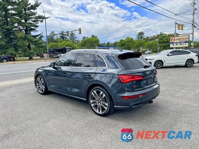 Trzecie zdjęcie samochodu z tyłu: 2018 AUDI SQ5 PRESTIGE VIN:WA1C4AFY1J2024456 - miniatura