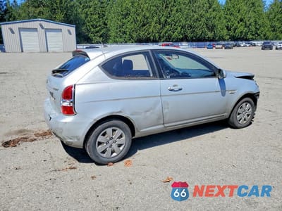 Trzecie zdjęcie samochodu z tyłu: 2010 HYUNDAI ACCENT GS VIN:KMHCM3AC8AU167644 - miniatura