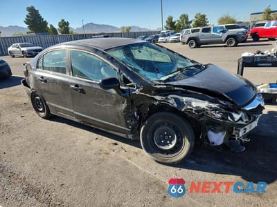 Czwarte zdjęcie samochodu z boku: 2010 HONDA CIVIC LX VIN:2HGFA1F53AH552543 - miniatura